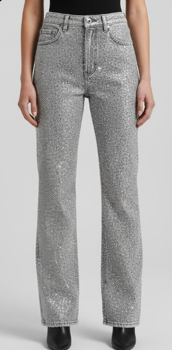 One Dilemma Rhinestone Jeans