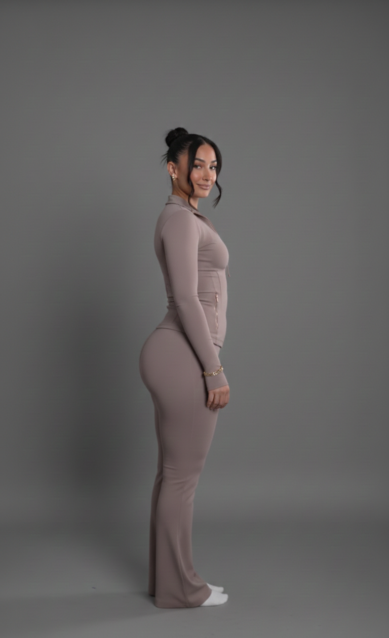 Lululemon - Zip-up flare lounge set