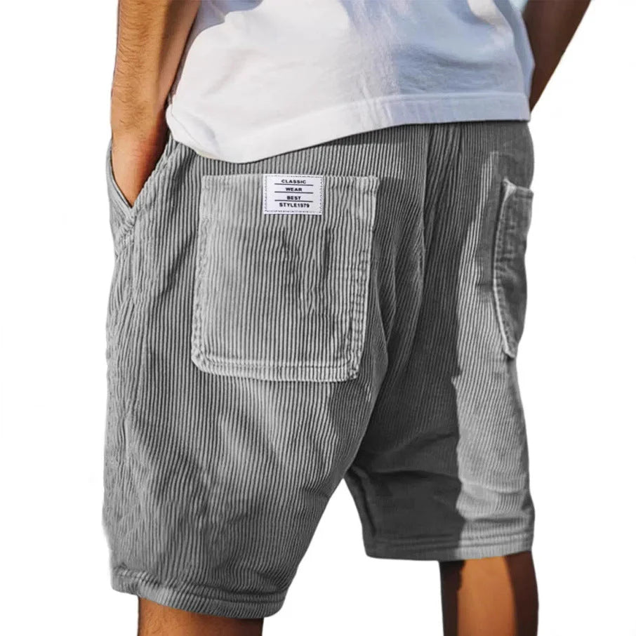 Stylish velour shorts