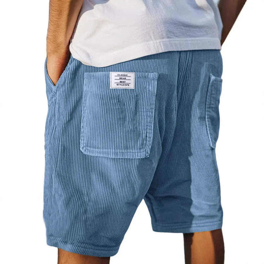 Stylish velour shorts