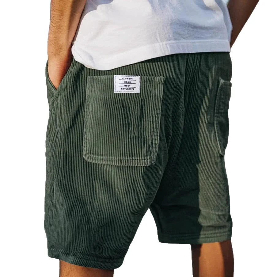 Stylish velour shorts