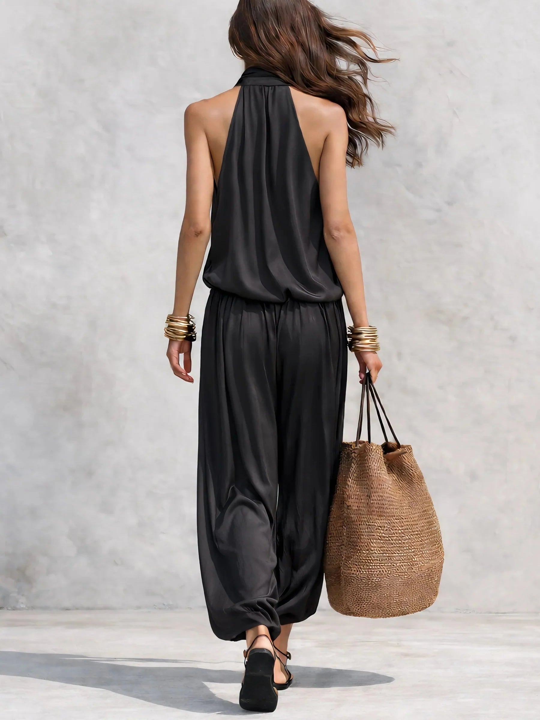 Demetria™ Black Two-Piece Set