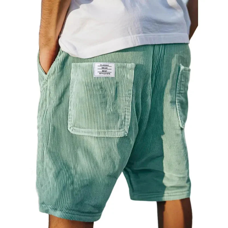 Stylish velour shorts