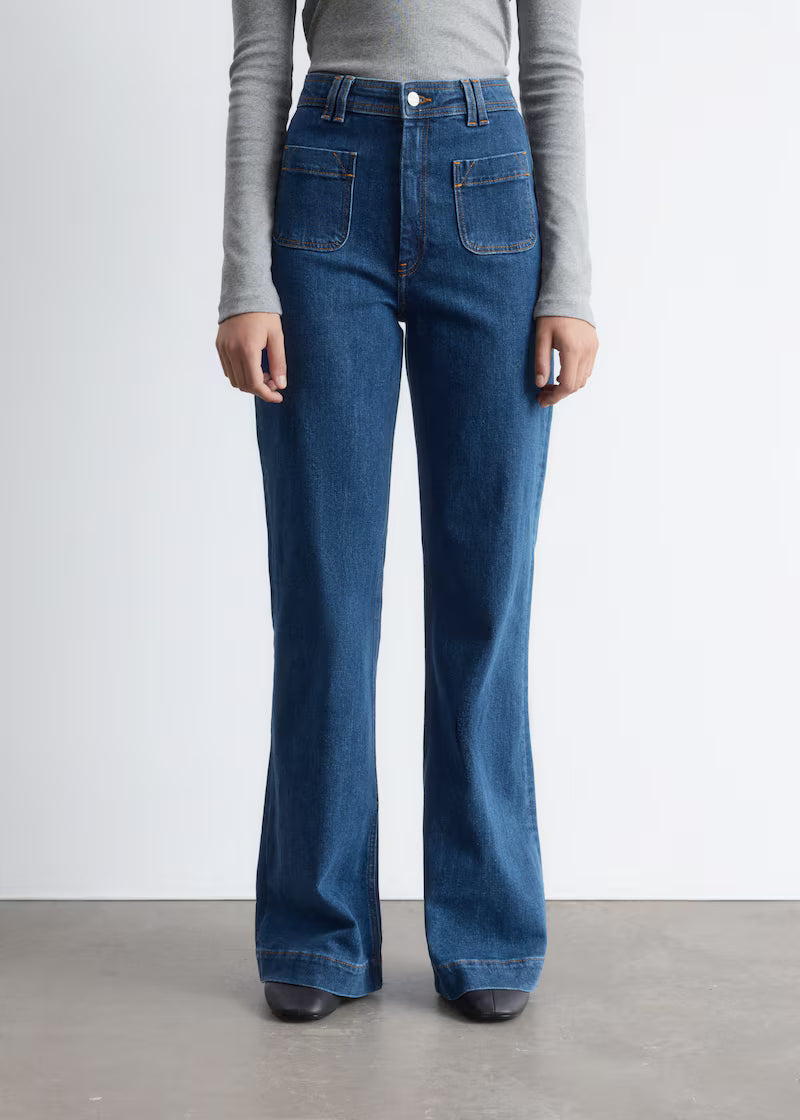 & Other Stories - High-Waist Flared Jeans