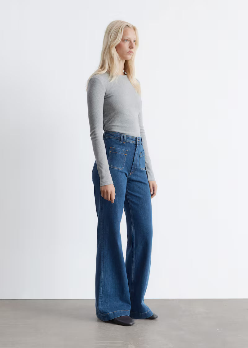 & Other Stories - High-Waist Flared Jeans