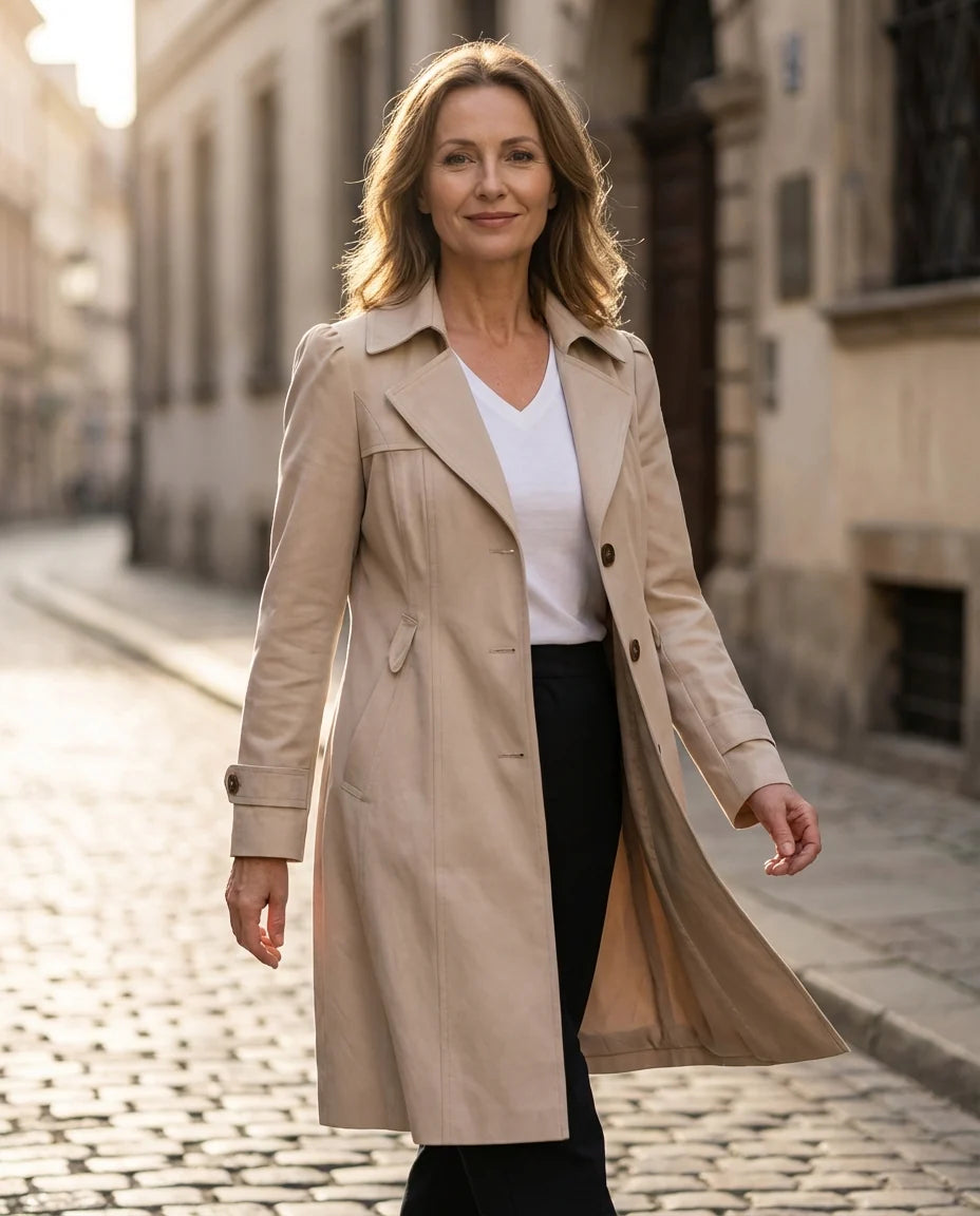 Elegant Vintage Summer Coat