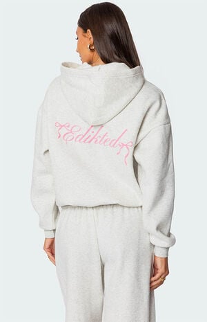Edikted - Sasha Bow Detail Hoodie