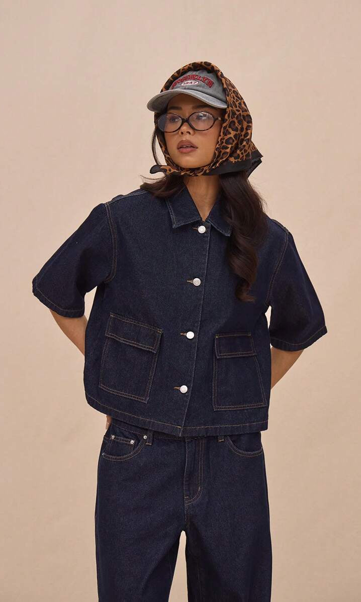 Boxy Denim Set
