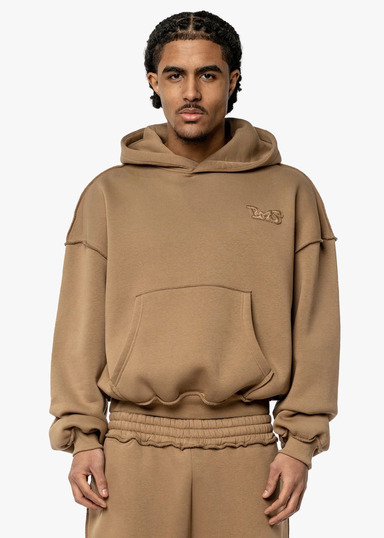 BLACK MONEY STACKS - DARK BEIGE JOGGER