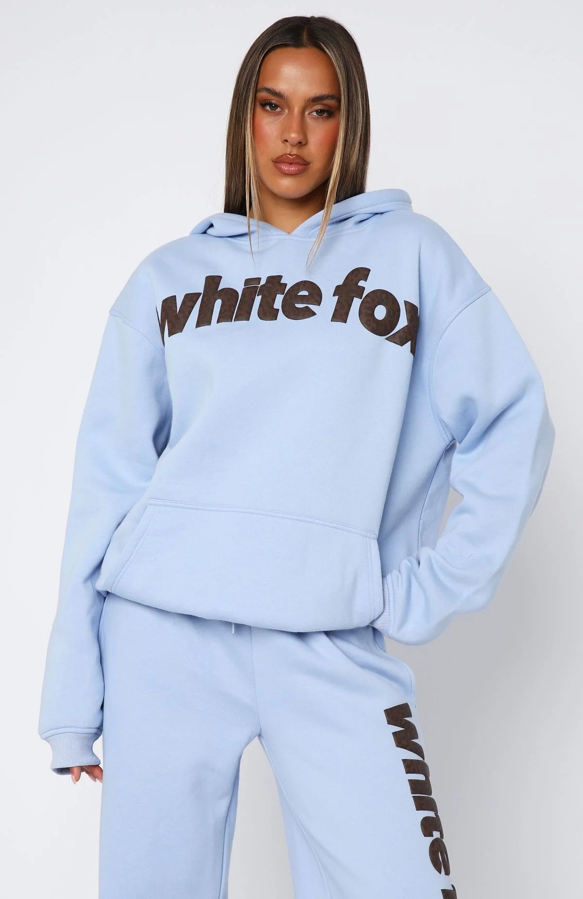 From The Archives Allora Hoodie Blue and the Archives Lexi Hoodie Charcoal