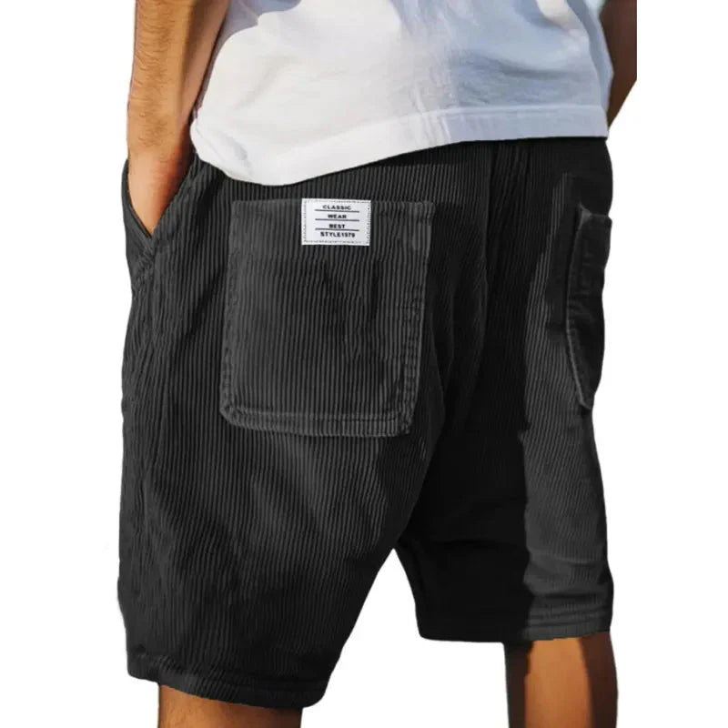 Stylish velour shorts