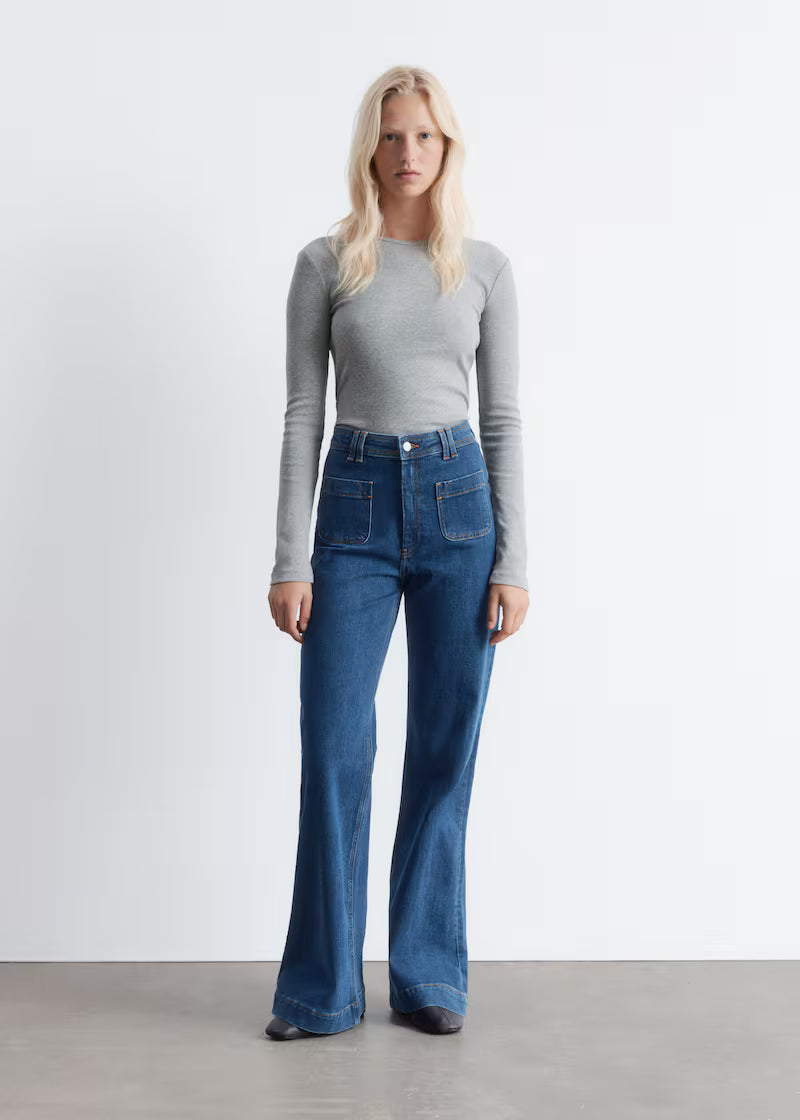 & Other Stories - High-Waist Flared Jeans