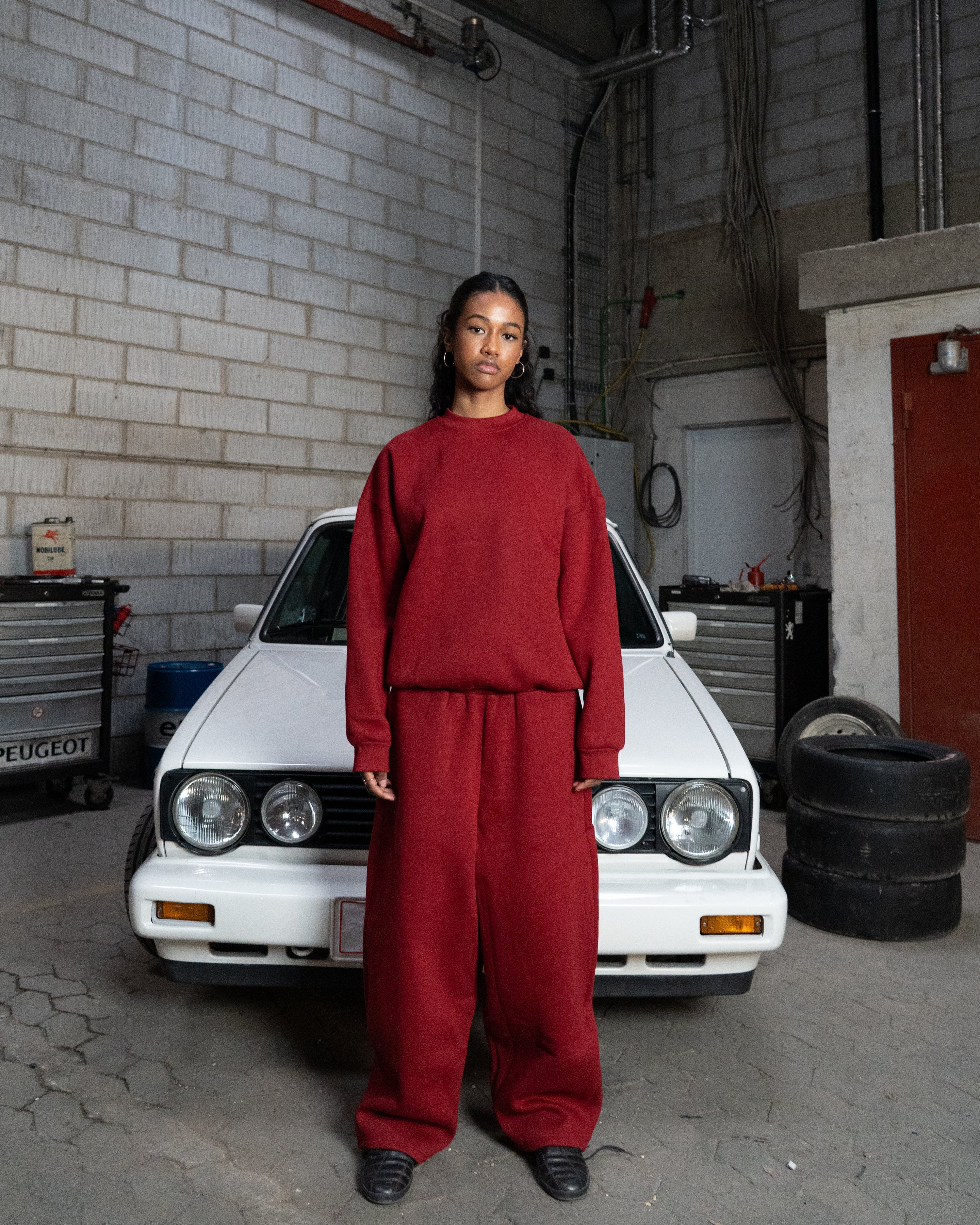 CORAZON - Cozy Tracksuit Burgundy