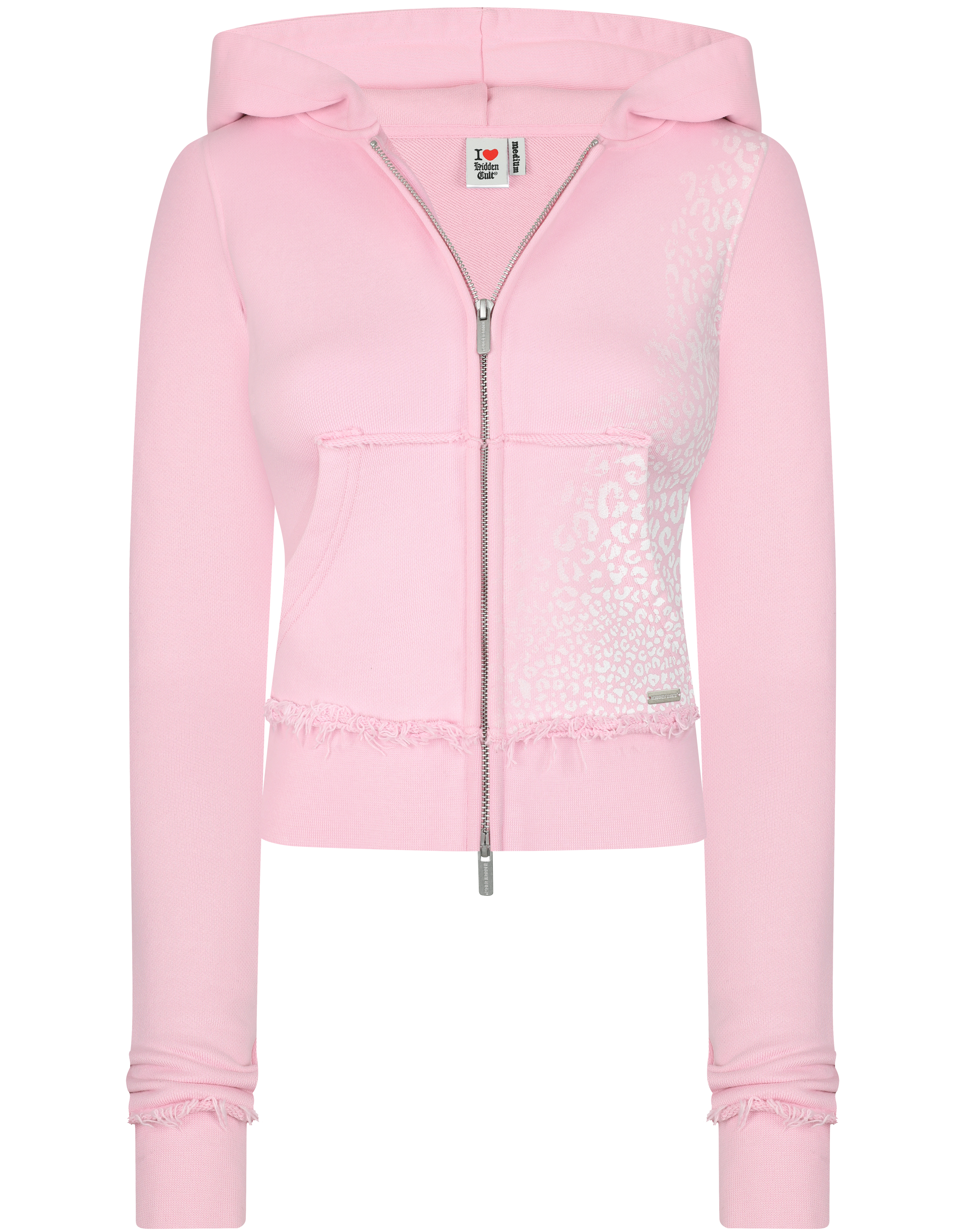 Hidden Cult - Cheetah Pink Blush Tracksuit