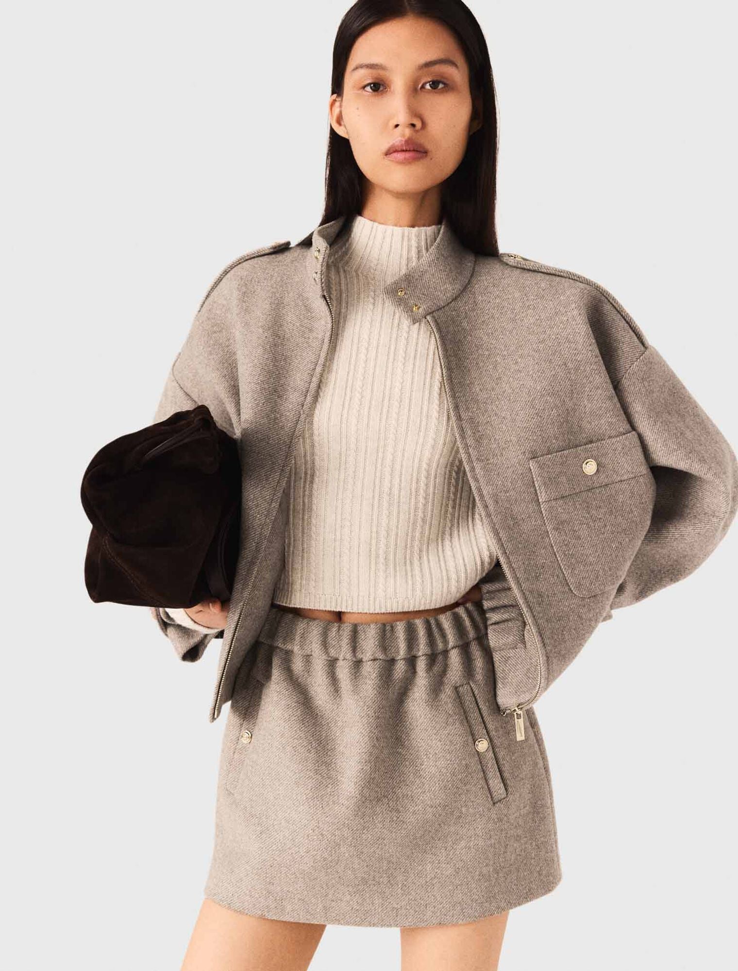 Maje Mixed Jacket