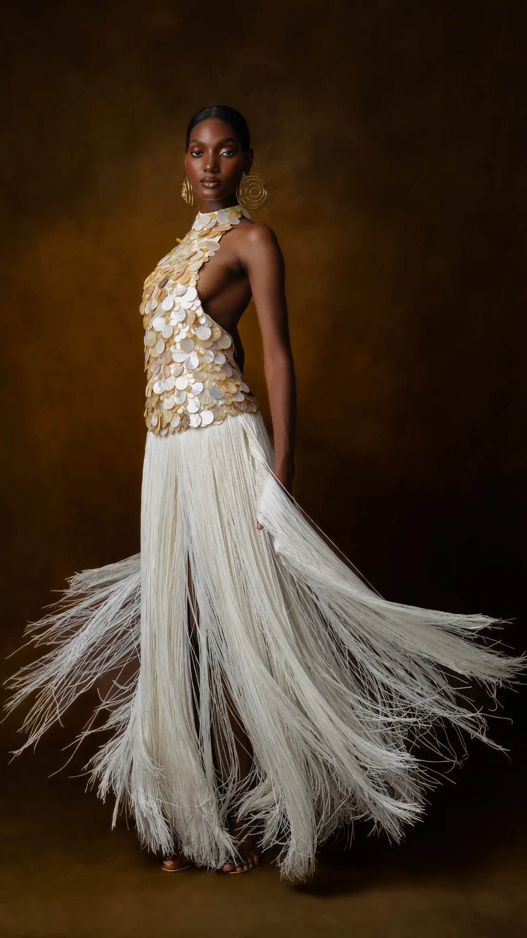 Kilentar - Rike Fringe Maxi Dress