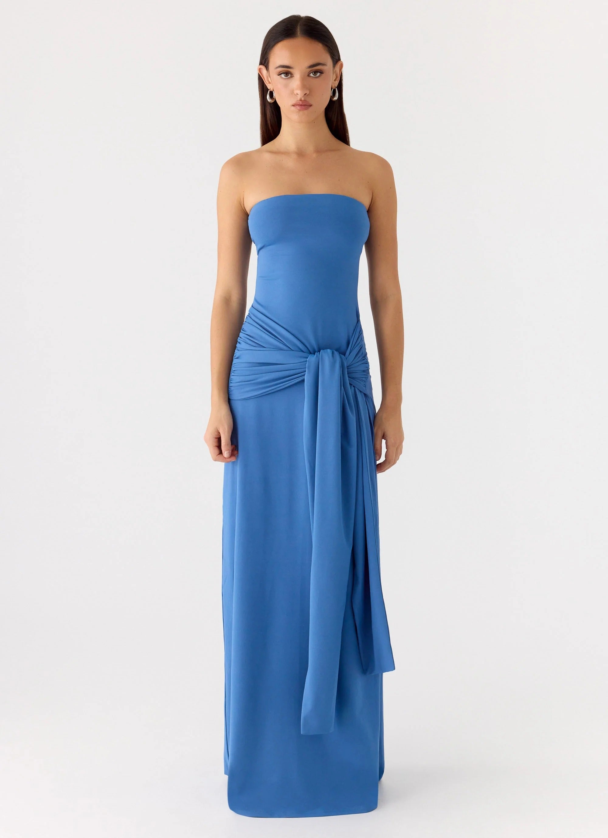 Pepper Mayo - Stole My Heart Maxi Dress Washed Navy