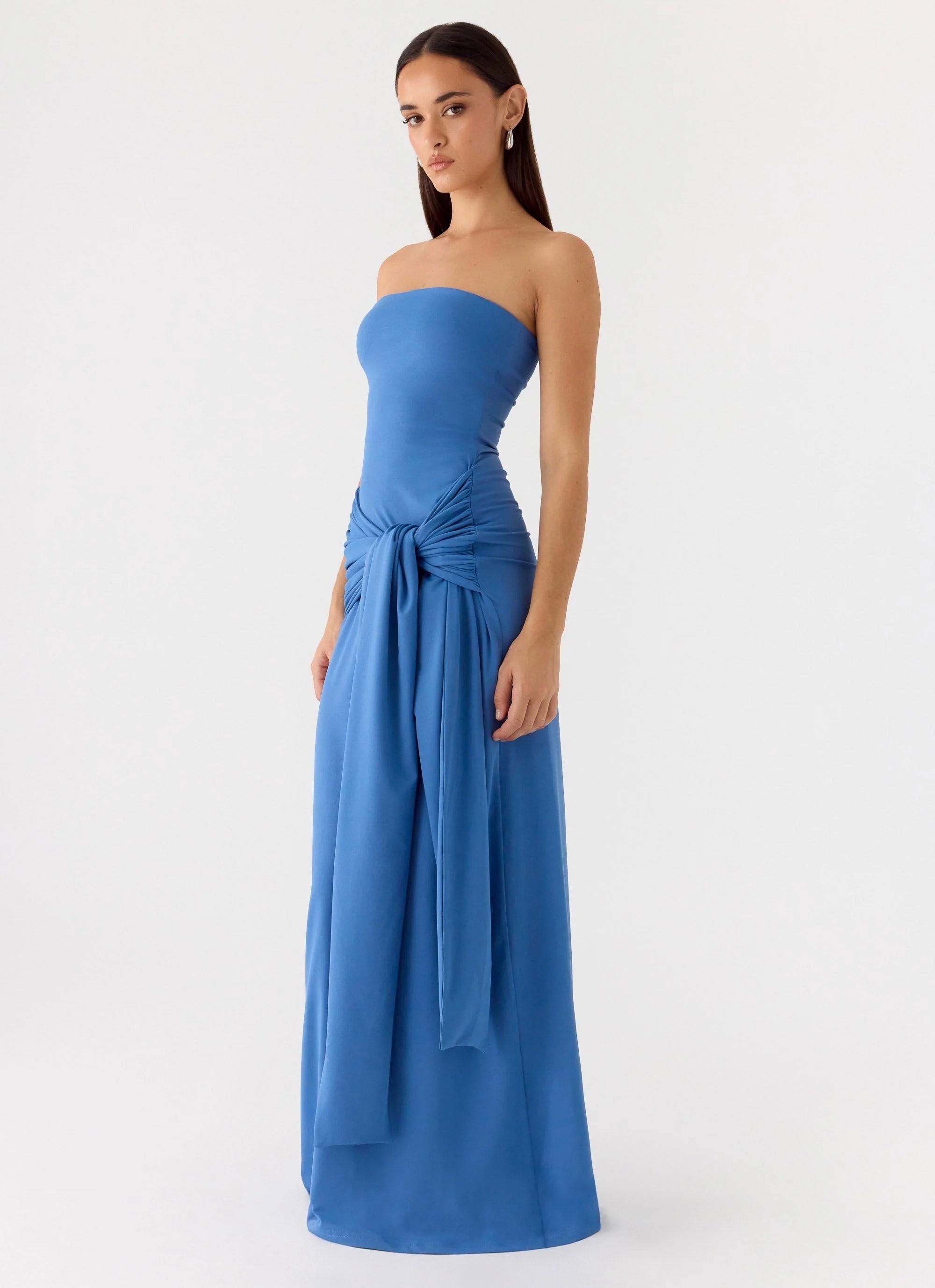 Pepper Mayo - Stole My Heart Maxi Dress Washed Navy