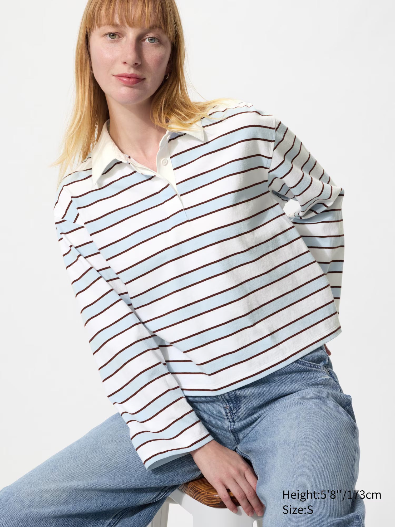 Stripe Button Up Sweater