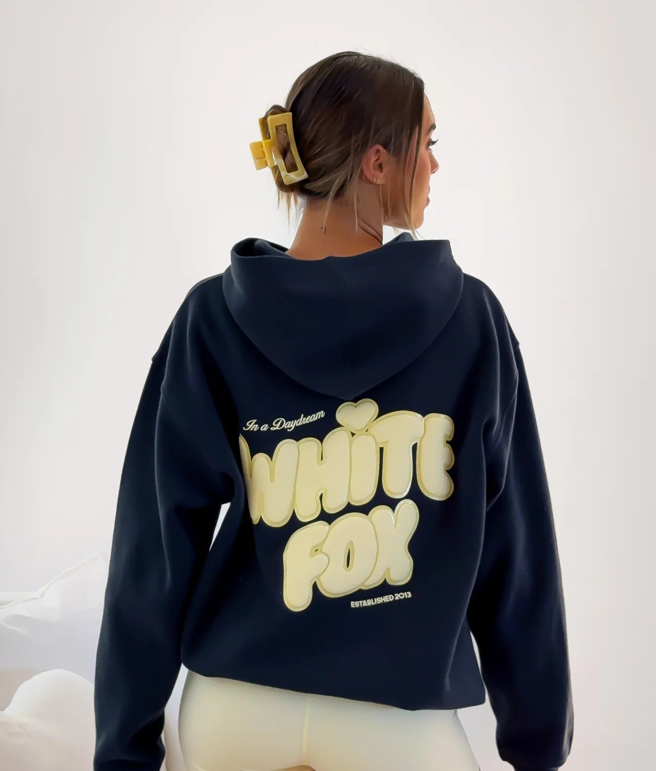 White Fox Daydreamers Hoodie Navy